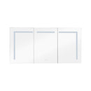 60in. W x 36 in. H LED Large Rectangular Aluminum Alloy Surface Mount Medicine Cabinet with Mirror