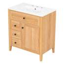 Bathroom Vanity With Sink, Soft Closing Cabinet