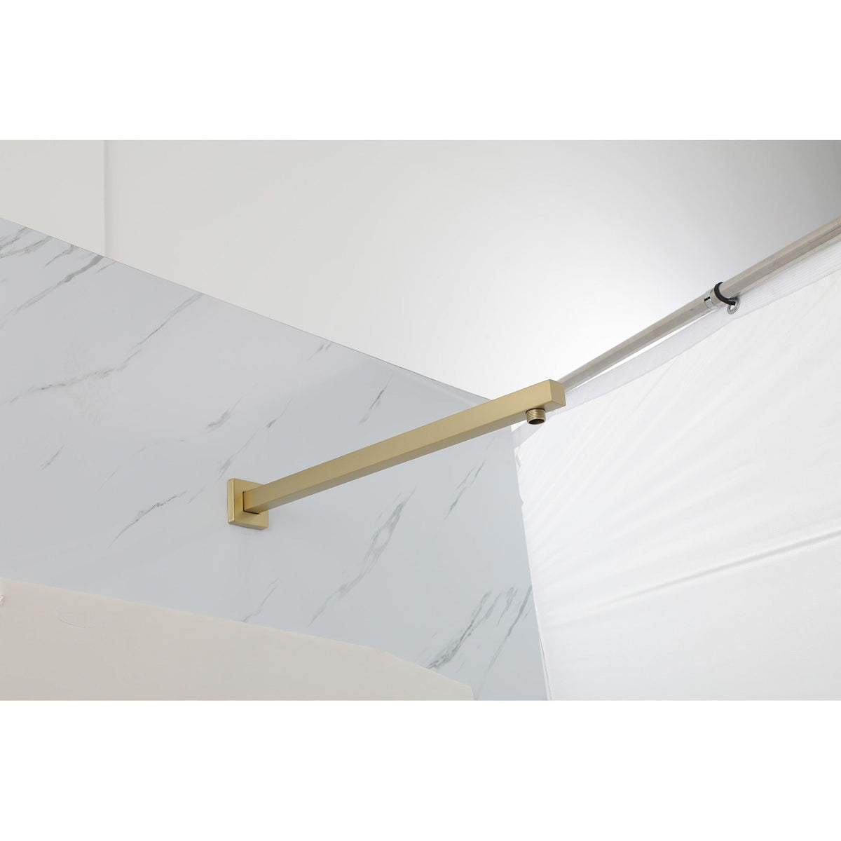 Wall Mounted Shower Arm With Flange, photo 10 of 15