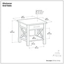 Kitchener - Handcrafted Table by HouseOfZazla