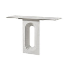 47.24 Inch Entryway Table with Unique Loopback Design