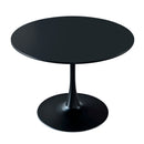 Mid-Century Tulip Dining Table With Round Top