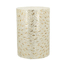 14x14x20" Decorative Drum Stool