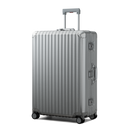 TREVA Aluminum Suitcase Silver