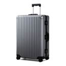 TREVA Aluminum Suitcase Gunmetal