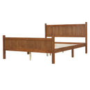 Queen Size Flat Panel Bed with Headboard & Footboard