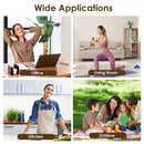 Quiet Table Fan 90¡ Foldable Desk Fan with 4 Wind Speeds Type-C Rechargeable Wall-Mounted Fan Portable Desktop Fan for Home Bedroom Kitchen Office Out