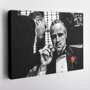 The Godfather Canvas Art – Black & White Wall Decor