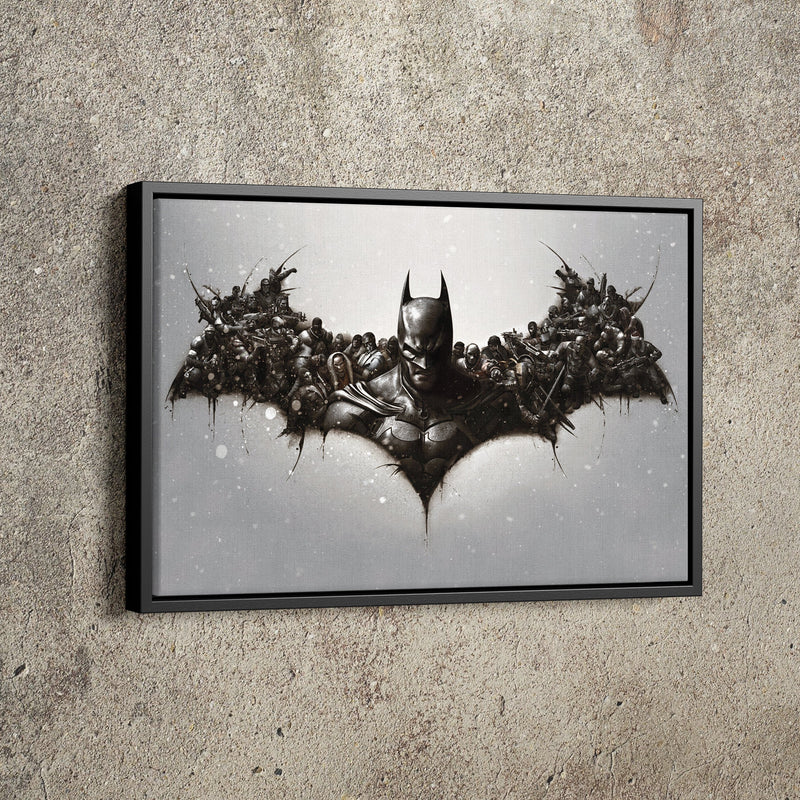 Batman fallen Enemies Poster Dc Comics Movie Hand Made Posters Canvas Print Kids Gift Wall Art  Home Decor