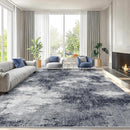 Amada 9x12 Large Area Rug, Modern Abstract Living Room Rug with Non-Slip Backing & Short Pile, Washable Rug with Abstract Pattern for Living Room, Bedroom and Dinning Room, Grey by TinyTreasures Baby Boutique