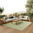 Nourison Home Home Positano 8' x 10' Fabric Green Area Rug by CozyNest Decor