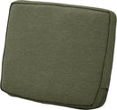 Classic Accessories Montlake Water-Resistant 21 x 20 x 4 Inch Patio Lounge Back Cushion, Heather Fern Green, Outdoor Loveseat Cushions by GreenHaven Gardens