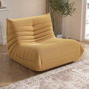 Bean Bag Chair, Memory Foam Bean Bag Sofa Large Bean Bag Chair for Adults, Bean Bag Chairs for Teens with High Density Comfortable Foam, Bean Bag for Living Room, Bedroom (Yellow) by CozyNest Decor