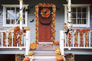 RECUTMS 2 Pack Fall Maple Garland - 5.8 FT/Pcs Autumn Hanging Fall Leave Vines for Home Garden Wedding Party Thanksgiving Dinner Fireplace Door Frame Doorway Backdrop Christmas Decor by CozyNest Decor