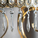 20Pcs Chandelier Icicle Crystal Prisms with Bead Crystals Lighting Lamp Replacement Parts (63mm, Clear) by GreenHaven Gardens
