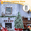 Ollny Outdoor String Lights 800LED 262FT, Cool White Waterproof Fairy Light with Remote Plug in, 8 Modes Timers Dimmable Christmas Lights for Outside Indoor Bedroom Patio Camping Garden by GreenHaven Gardens