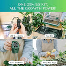 Upgraded Seed Starter Tray with Grow Lights and Heat Mat, 3-in-1 Soil Meter, & Sticky Gnat Traps, 40-Cell Seed Growing Tray, Germination & Plant Propagation Station for Indoor Plants by GreenHaven Gardens