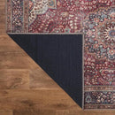 Keen Home Design 6x9 Rug - Machine Washable Area Rug with Non-Slip Backing, Ideal for Living Room, Dining Room, Bedroom - Vintage, Easy Clean, Durable, Low Pile Rug - (6' x 9') by CozyNest Decor