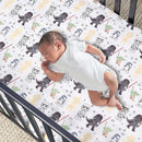 Lambs & Ivy Star Wars Classic 3-Piece Baby Crib Bedding Set - Yoda/Darth Vader by TinyTreasures Baby Boutique