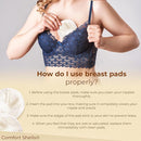 Comfort Shells® Reusable Nursing Pads – 14 Pack Ultra Soft Breast Pads + Laundry Bag + Nursing Clip Bracelet – Washable, Hypoallergenic – Absorbs Breast Milk Leaks by TinyTreasures Baby Boutique
