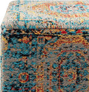 Mark&Day Pouf Ottoman, Kaltenleutgeben Traditional Saffron Cube Pouf Foot Rest for Living Room, Bedroom and Boho Home Decor (18"x18"x18") by CozyNest Decor