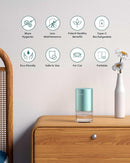 Essential Oil Diffuser Waterless Aromatherapy Diffusers for Home Large Room, Bedroom, Car, Office, Desk, Battery Operated, Small Diffuser for Pure Scent, 100mL Capacity, AN9 (Mint) by TinyTreasures Baby Boutique