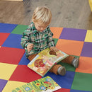ECR4Kids SoftZone Patchwork Activity Mat, Folding Playmat, Assorted by TinyTreasures Baby Boutique