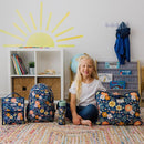 Wildkin 15-inch Kids Backpack – Durable, Padded, Adjustable for School & Travel - Wildflower Bloom by TinyTreasures Baby Boutique