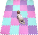 YIMINYUER® 20 Tiles (30cm×30cm×1cm Each Tile) Baby Soft Puzzle Play Mats, Kids Thick EVA Foam Floor, Toddlers & Children's Soft Interlocking Mat R03R08R11G301020 by TinyTreasures Baby Boutique