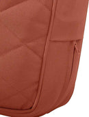 Classic Accessories Montlake FadeSafe Water-Resistant 25 x 22 x 4 Inch Wide Back Patio Quilted Lounge Cushion, Spice by GreenHaven Gardens