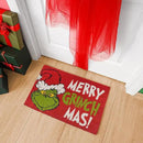 Gertmenian Disney Mickey Mouse Doormat Rug Retro Front Door Coir Mat Home Indoor Outdoor Entryway Carpet, 2-Pack 20x34, The Grinch Welcome/Merry Grinchmas by CozyNest Decor