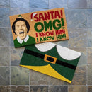 Gertmenian Paramount The Elf Coir Doormat - 2x3 Welcome Mat (2-Pack), Ideal for High Traffic Areas in Front Door, Garage, Entryway - OMG/Costume, 80025 by CozyNest Decor