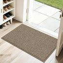 COSY HOMEER-Door-Mat 20" x 32" Non Slip Absorbent Entryway Rugs Dirt Trapper Doormats Washable Entrance Mats Low Pile Welcome Floor Mat for Front Back Door and Entry Mats,Taupe by CozyNest Decor