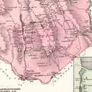 Vintage Map of Middlefield, Massachusetts 1873