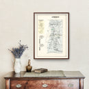 Vintage Map of Amherst, Massachusetts 1873