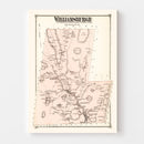 Vintage Map of Williamsburg, Massachusetts 1873