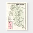 Vintage Map of Worthington, Massachusetts 1873