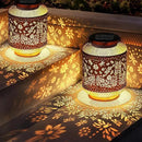 Dragonfly Solar Lanterns Outdoor Waterproof, Hanging Solar Garden Lights, Metal Lights for Yard, Patio, Lawn, Pathway, Garden Decor, Gardening Gifts for Women, Mom, Grandma by GreenHaven Gardens