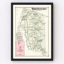 Vintage Map of Worthington, Massachusetts 1873