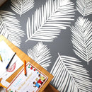 Cushmat Stylish Reversible Foam Play Mat (Large, Alpha - Palm Char) - Soft, Waterproof, Durable Play mat for Infants, Babies, Toddler, Kids & Grownup - 6.5ft x 4.5ft by TinyTreasures Baby Boutique
