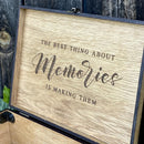 Personalized wooden name box for memories, keepsake Christmas gift, present for Him, Her, Boyfriend, Girlfriend, Baby Boy, Baby Girl, Brother, Sister, Guy, Groomsmen, Bride Friend for Birthday by TinyTreasures Baby Boutique