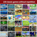16 Bit Handheld Game for Kids Built-in 230 HD Classic Retro Video Games USB Rechargeable 3.0 Inch Childrens Travel Electronics Toys Portable Gaming Player System Gift for Boys Girls Ages 4-8-12 by TinyTreasures Baby Boutique