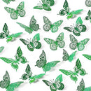 SAOROPEB 3D Butterfly Wall Decor - 48 Pcs, 4 Styles, 3 Sizes, Removable Stickers for Birthdays & Parties by CozyNest Decor
