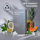 Natural Teeth Whitening Strips Kit 21 Treatments - Sensitive Teeth Whitener, Peroxide Free, Enamel Safe White Strips - Instant Teeth Whitening Without The Harm (42 Strips) by CozyNest Decor