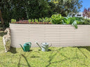 Galvanized Raised Garden Beds Outdoor // 8×2×2 ft Planter Raised Beds for Gardening, Vegetables, Flowers (White) // Large Metal Garden Box // Patented Tool-Free Design by GreenHaven Gardens