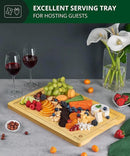 ROYAL CRAFT WOOD Extra Large Cutting Boards for Kitchen Meal Prep & Serving-Bamboo Wood Cutting Board with Deep Juice Groove - Charcuterie & Chopping Butcher Block for Meat - Gadgets Gift (XL 18x12") by CozyNest Decor