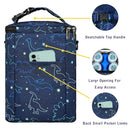 Breastmilk Cooler Bag with Ice Pack Fits 4 Bottles Up to 9 Ounce - Insulated Baby Bottle Cooler for Nursing Moms on the Go with Strap by TinyTreasures Baby Boutique