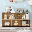 Book Shelf, 5 Cubes Storage Organizer, Open Bookshelf Wooden Bookcase, Freestanding Wooden Bookshelf Cube Shelf for Bedroom, Living Room by CozyNest Decor