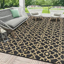 HEBE Outdoor Rug Waterproof 5x8, Reversible Plastic Straw Rug RV Camping Rug, Indoor Outdoor Patio Mat Clearance, Outside Carpet for Porch,Deck,Camper,Balcony,Backyard,Picnic by GreenHaven Gardens