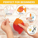 Craftorama Sewing Kit for Kids, Fun and Educational Pets Craft Set for Boys and Girls Age 7-12, Sew Your Own Felt Animals Craft Kit for Beginners, 165 Piece Set by TinyTreasures Baby Boutique